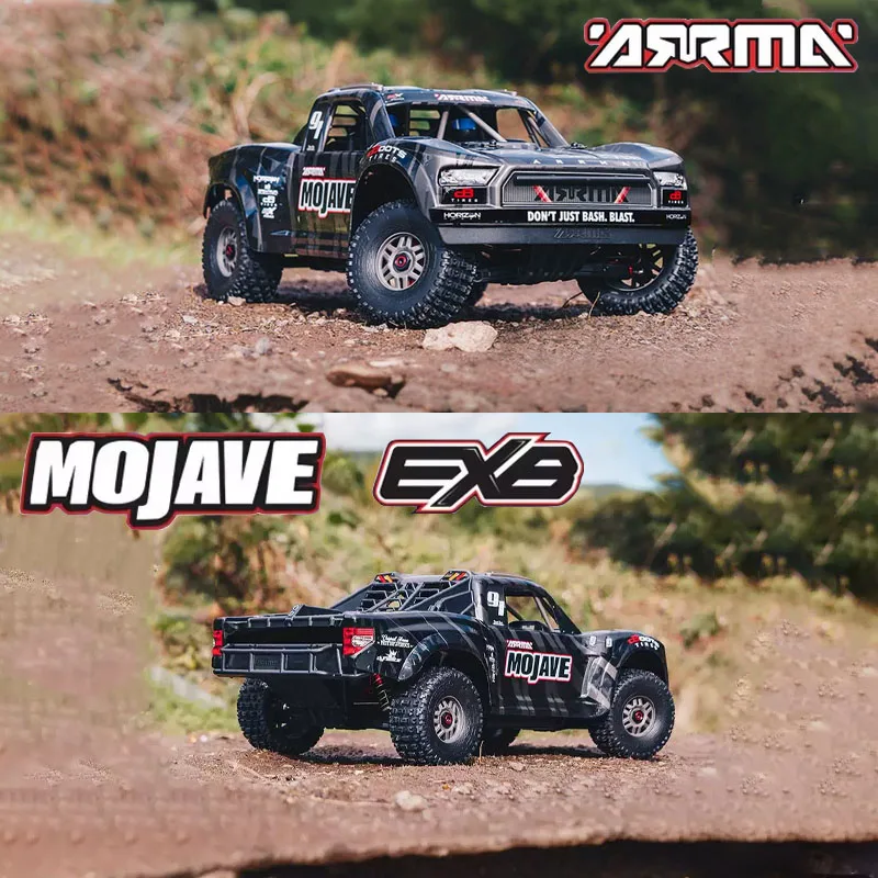 

ARRMA масштаб 1:7 Mojave EXB высокоскоростной радиоуправляемый автомобиль 96 км/ч профессиональный электрический пульт дистанционного управления модель пустыни рама