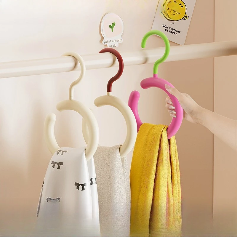 

Многофункциональная витрина для домашней спальни, дофамина, круглый шелковый шарф, галстук и шляпа, с вращающимися крючками