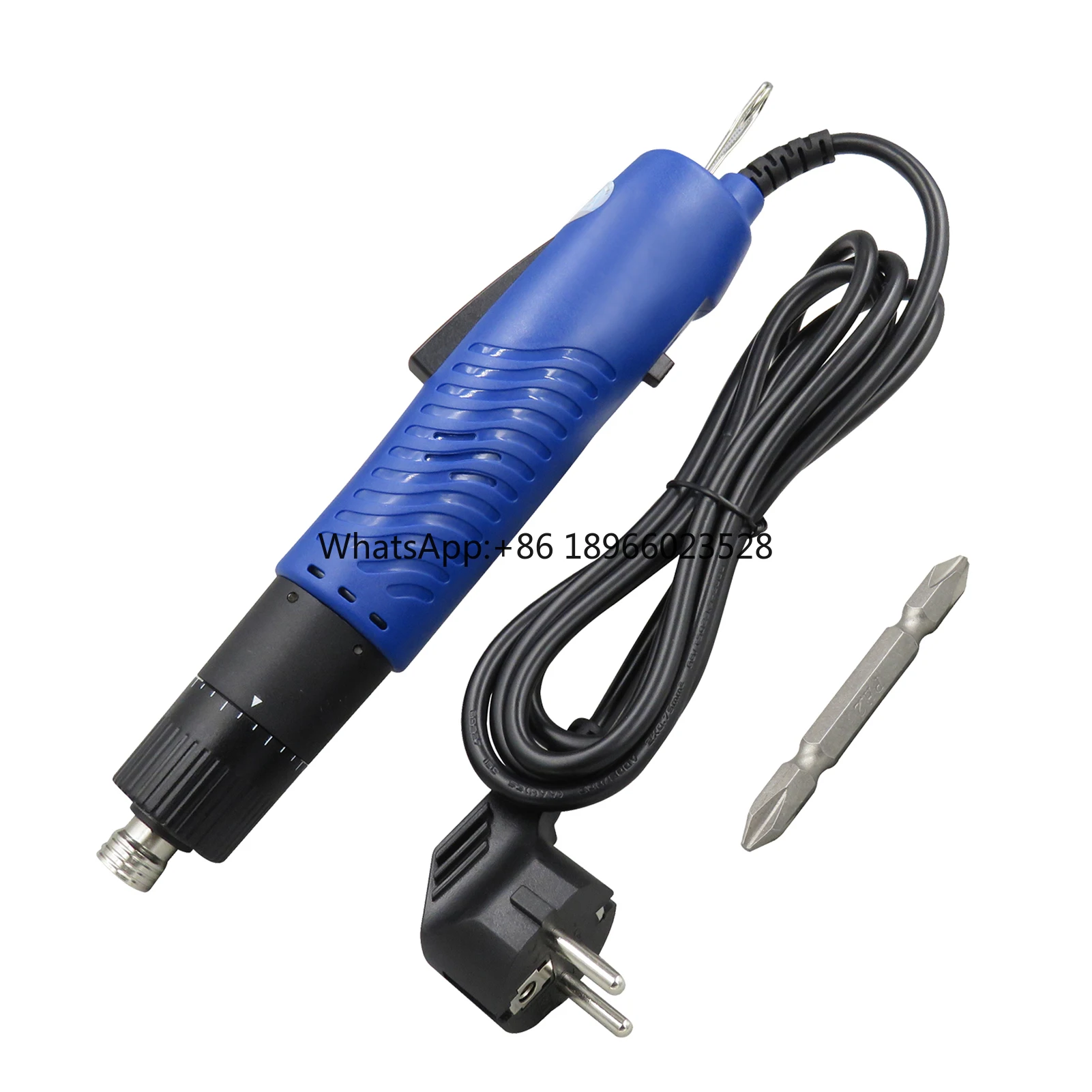 

AC 220V Electric Screwdriver Handheld Corded Electric Screw Driver Adjustable Torque 1/4-in Screw Bit Diameter Repair Tool