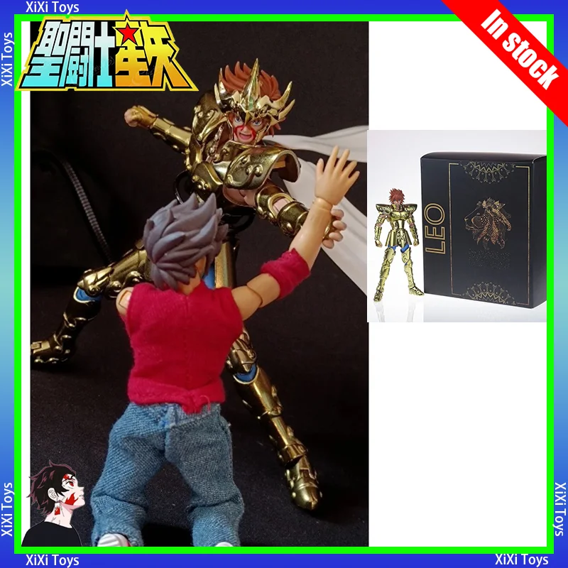 

In STOCK ST Model Saint Seiya Myth Cloth EX - Leo Regulus the Lost Canvas Gold Saint Action Figure for Knights of the Zodiac Col