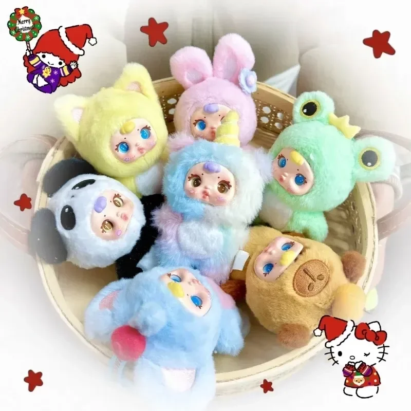 

2025 New Cute Milk Candy Keychain Mysterious Blind Box Car Key Decoration Backpack Pendant Doll Small Gift Wholesale