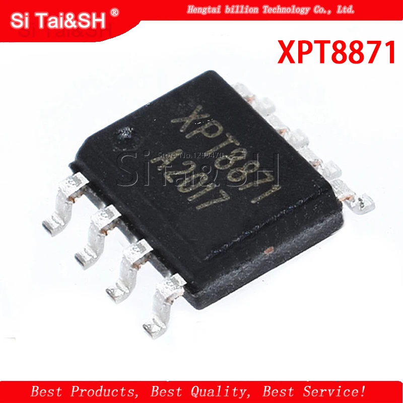 10pcs/lot New XPT8871 8871 SOP-8 Class AB 5 w power amplifier distortion audio power amplifier block