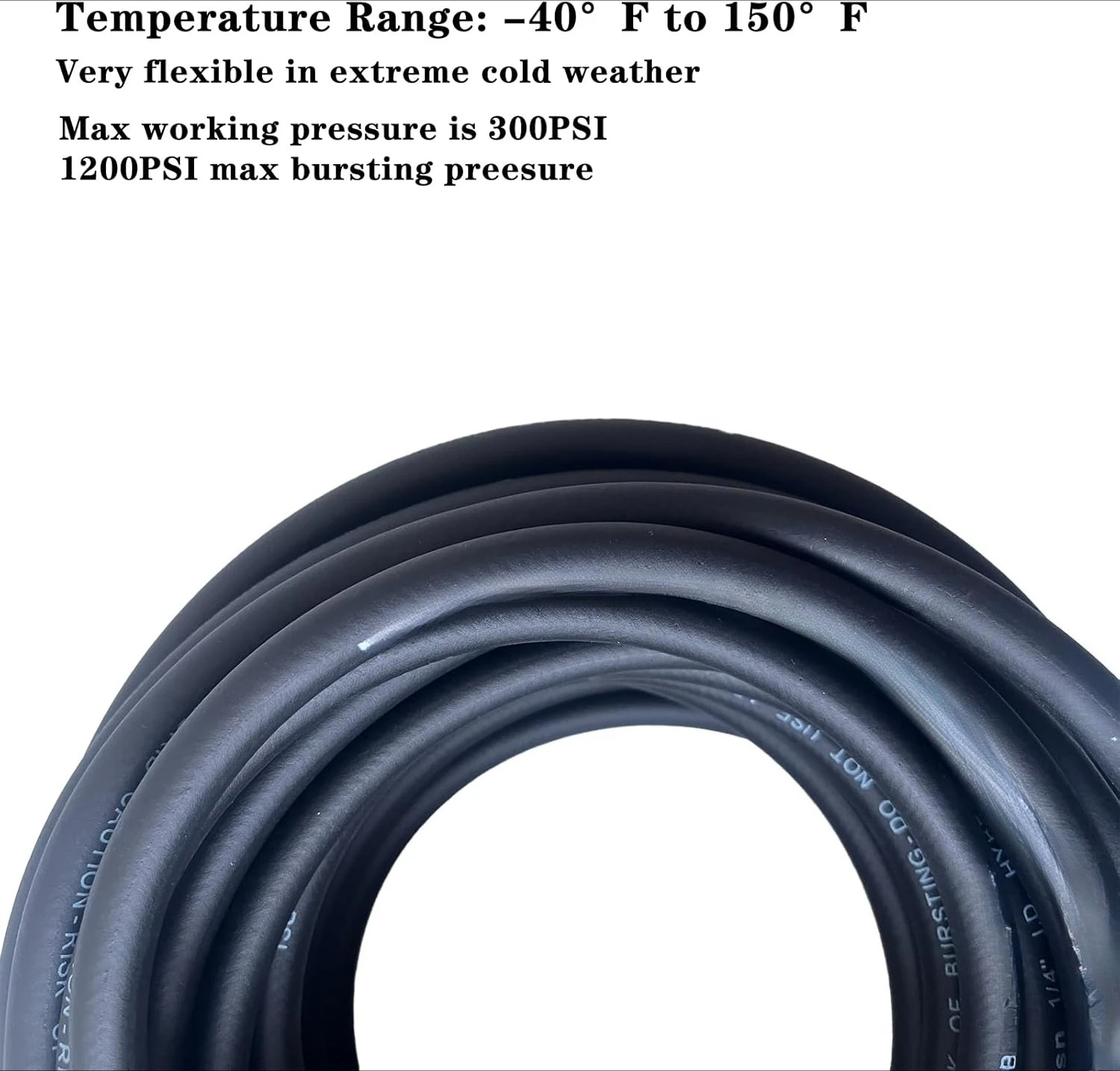 6.3×12mm Air Hose 7.5M Flexible PU Air Pipe High Pressure Pneumatic Tubing For Air Compressor