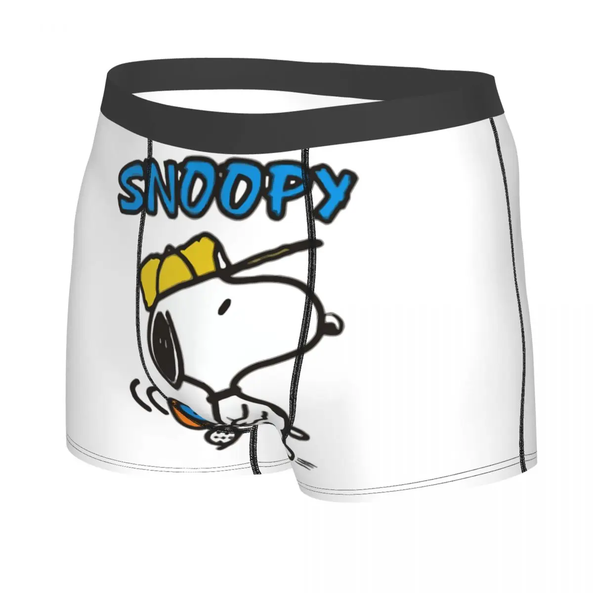 Custom Male Fashion S-Snoopys Golf Underwear Boxer Briefs Breathable Shorts Panties Underpants