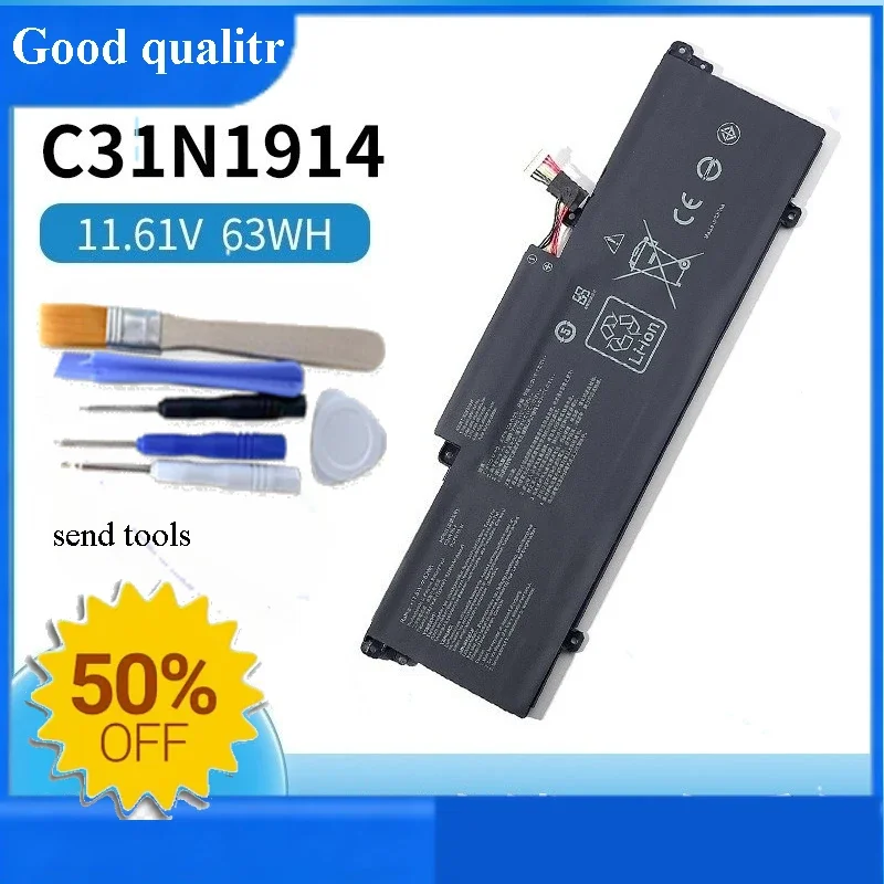 [C31N1914] for ASUS U4800EGL UX425QA UX435AL UX425UG UX435E Laptop Battery Replacement Battery
