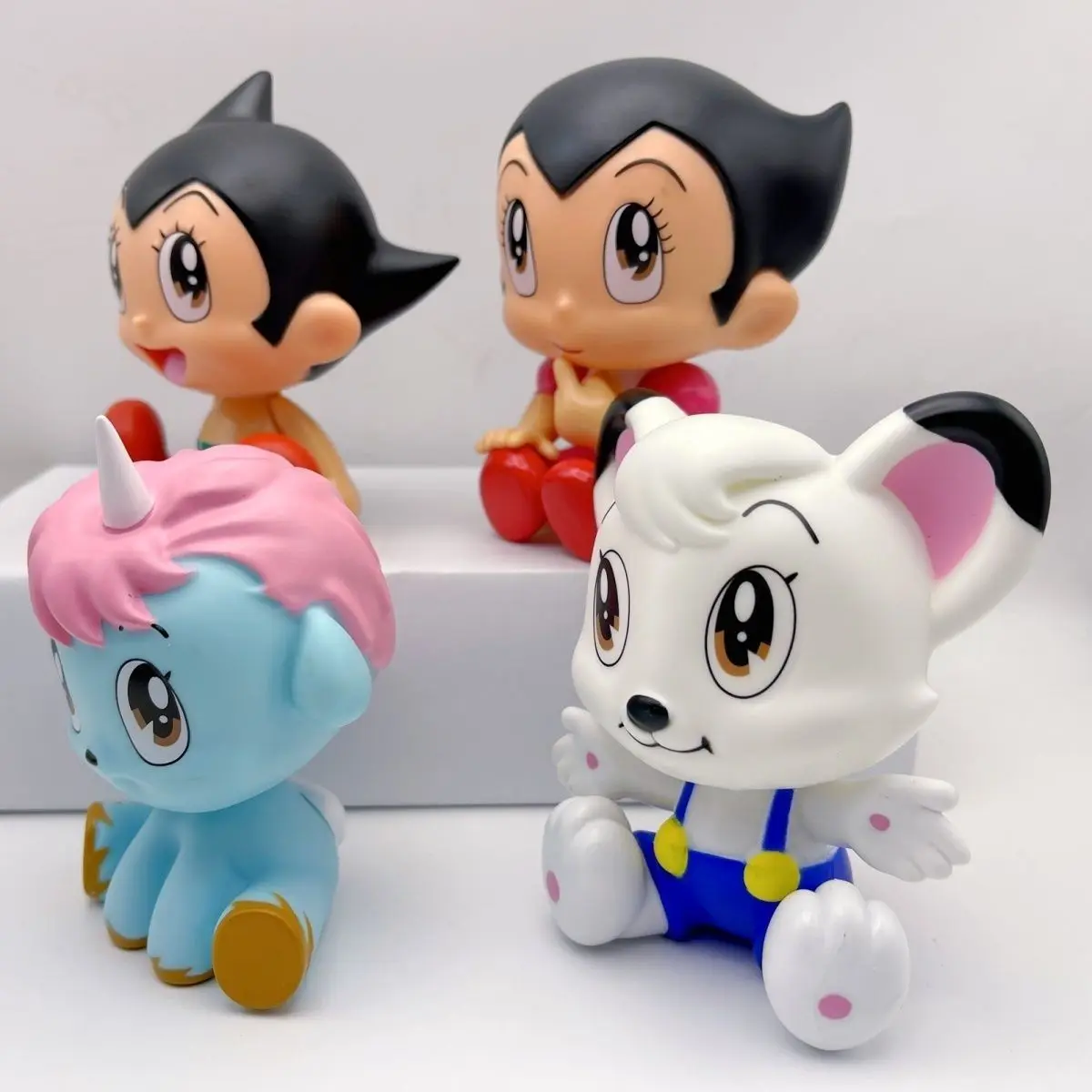 10 см аниме Astro Boy фигурка трехмерные японские игрушки коллекция орнаментов детский подарок