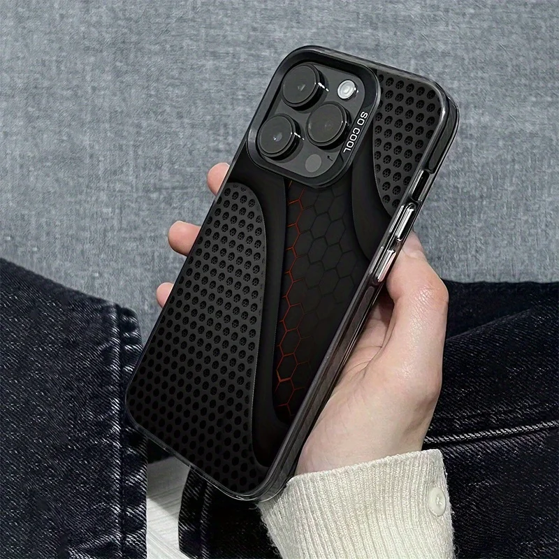 

Elegant men's parquet pattern phone case for iPhone 16 15 14 13 12 11 Pro/ Max/Plus shock-proof rear cover anti-fingerprint