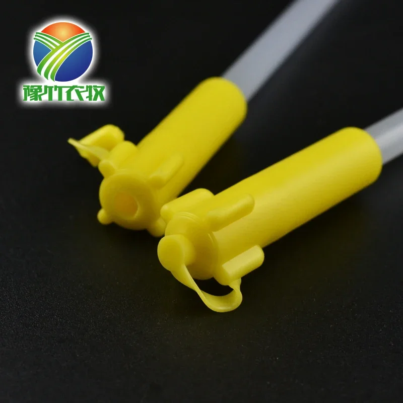 30PCS Use disposable deferens instrument spiral head pig artificial insemination tube animal vas bottle