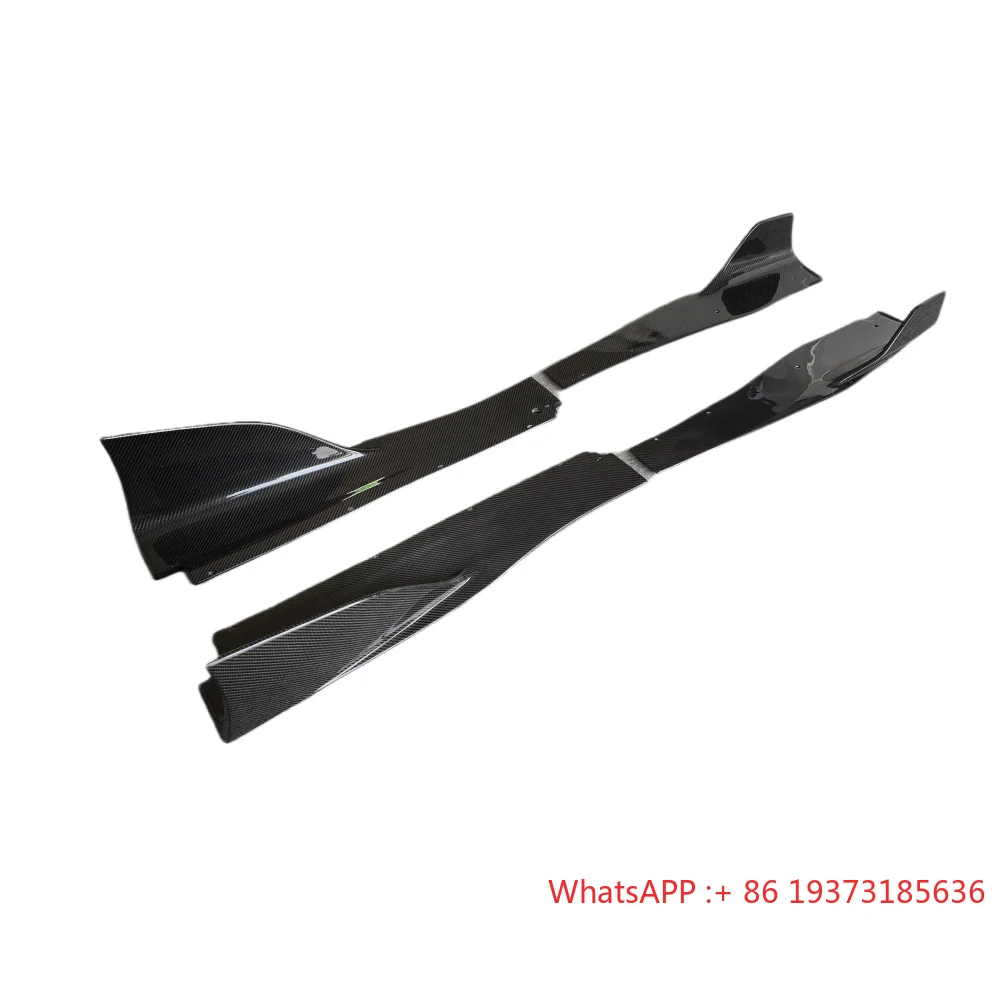 

Для McLaren 720S Body Kit R Style Dry Carbon Fiber Боковая юбка Комплект боковой юбки