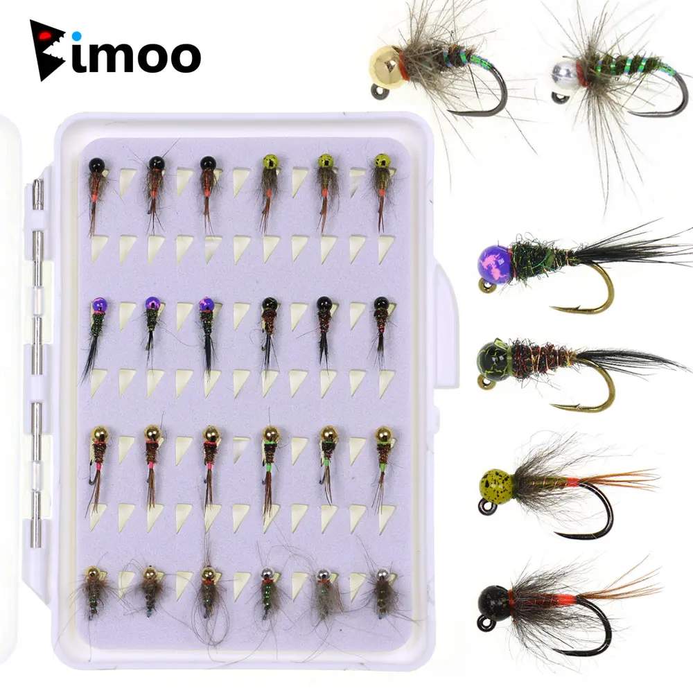 Bimoo Jig Head de Tungsteno – Hundimiento Rápido para Trucha - imagen 4