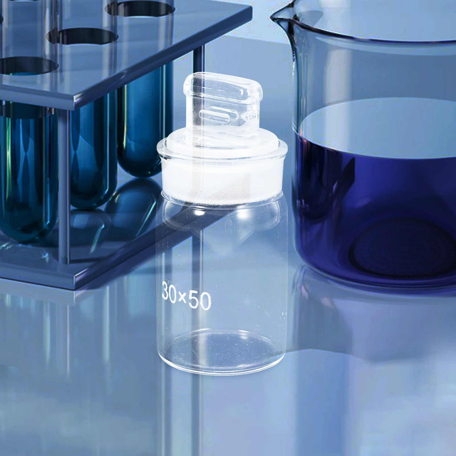

Portable Sampling Weighing Jar Laboratory Holder Bottle for Experiment Glass Bottles