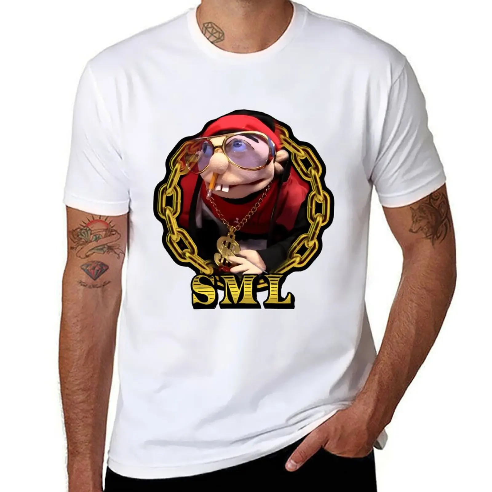 

Rapper Jeffy T-Shirt summer 2025 Louboutins T-shirt men