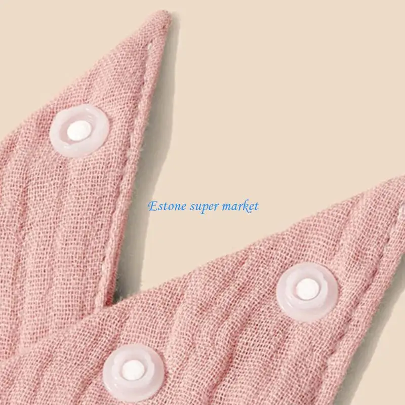 090B مرايل أطفال باندانا للأولاد والبنات مرايل أطفال للتسنين واللعاب 3 قطع #1