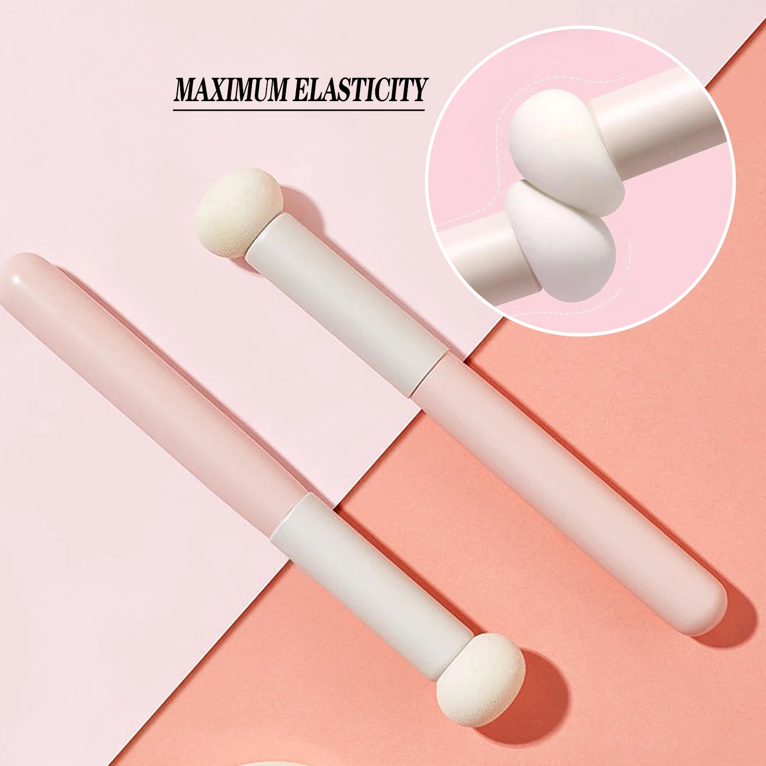 The mushroom head concealer brush has soft bristles and does not puzzle the face, and it is a mini single makeup brush