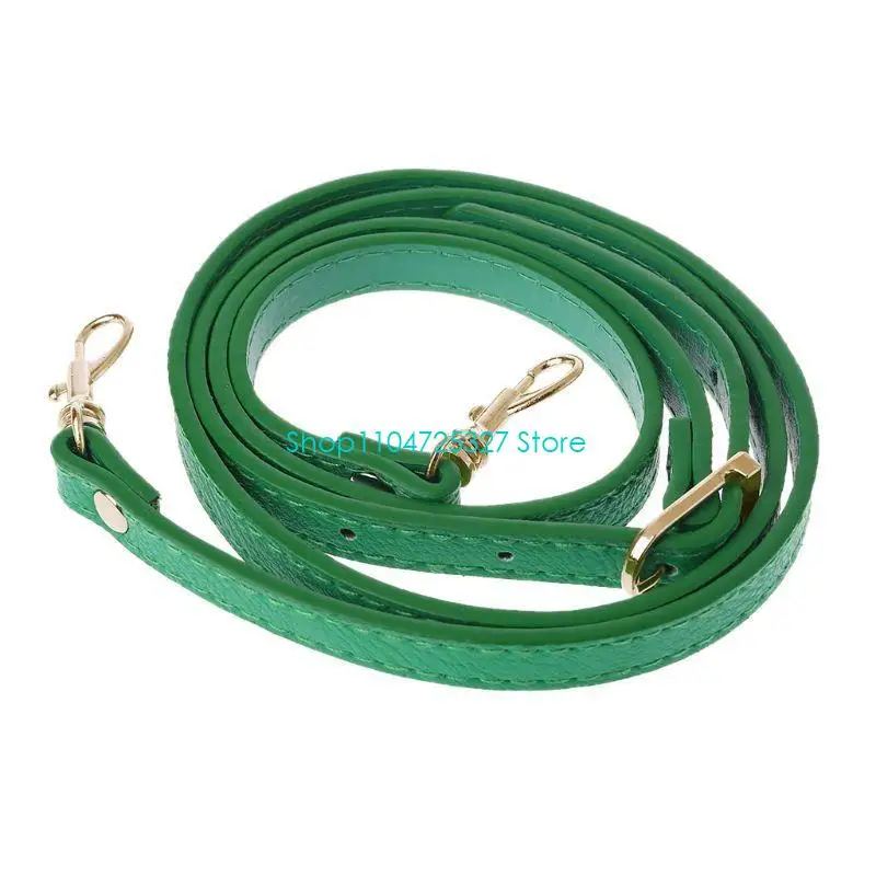 D8KF PU Leather Shoulder Strap Replacement Belt 110-120cm Handbag Replacement Strap Adjustable Bag Strap for Crossbody Bag
