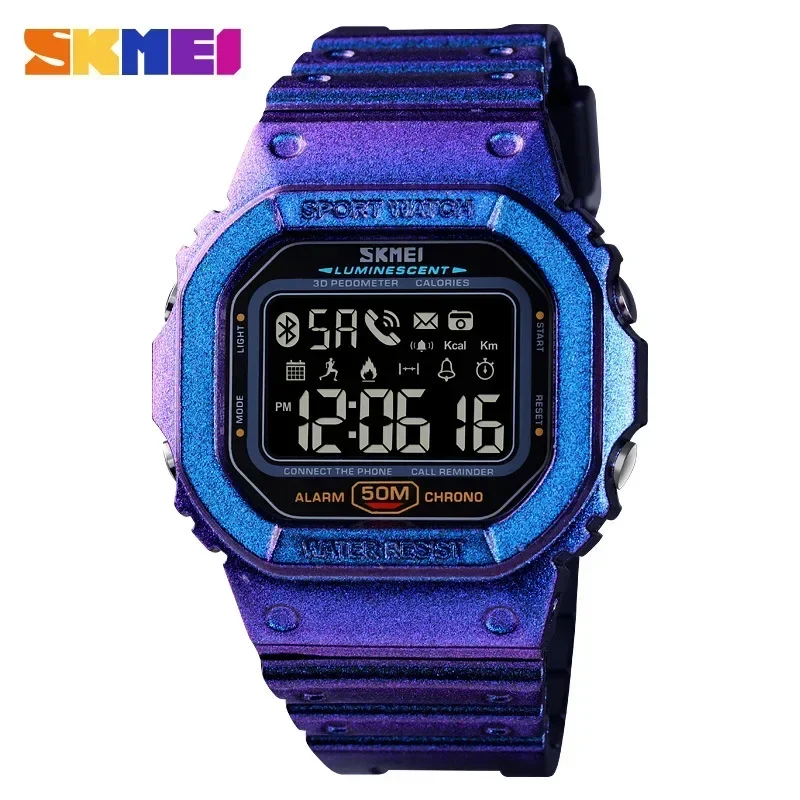 SKMEI 1629 Sport Digital Watch with Pedometer Calorie Tracker For