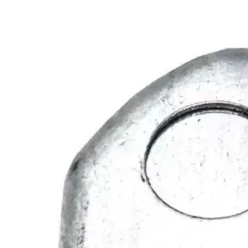 4 inch Octagonal Junction Box Galvanized Iron Construction 15.5 cu in Volume 1-1/2 inch Deep for Commercial Electrical Work