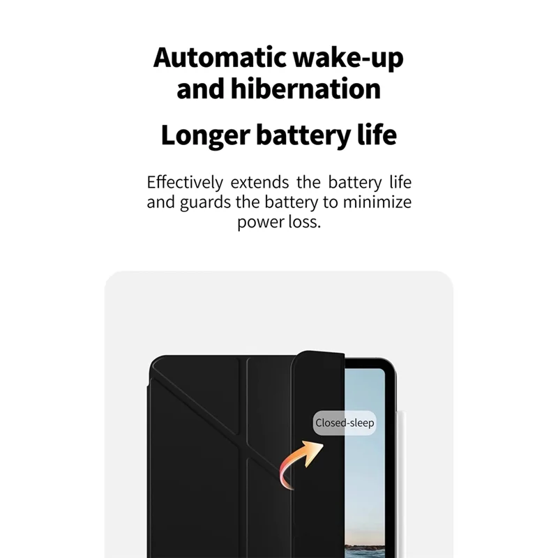 TTKK-Magnetic Attraction Foldable Dual-Sided Clip For Ipad Tablet Case 3+ Y For Ipad Air 2025[ 13 Inch]  Tablet