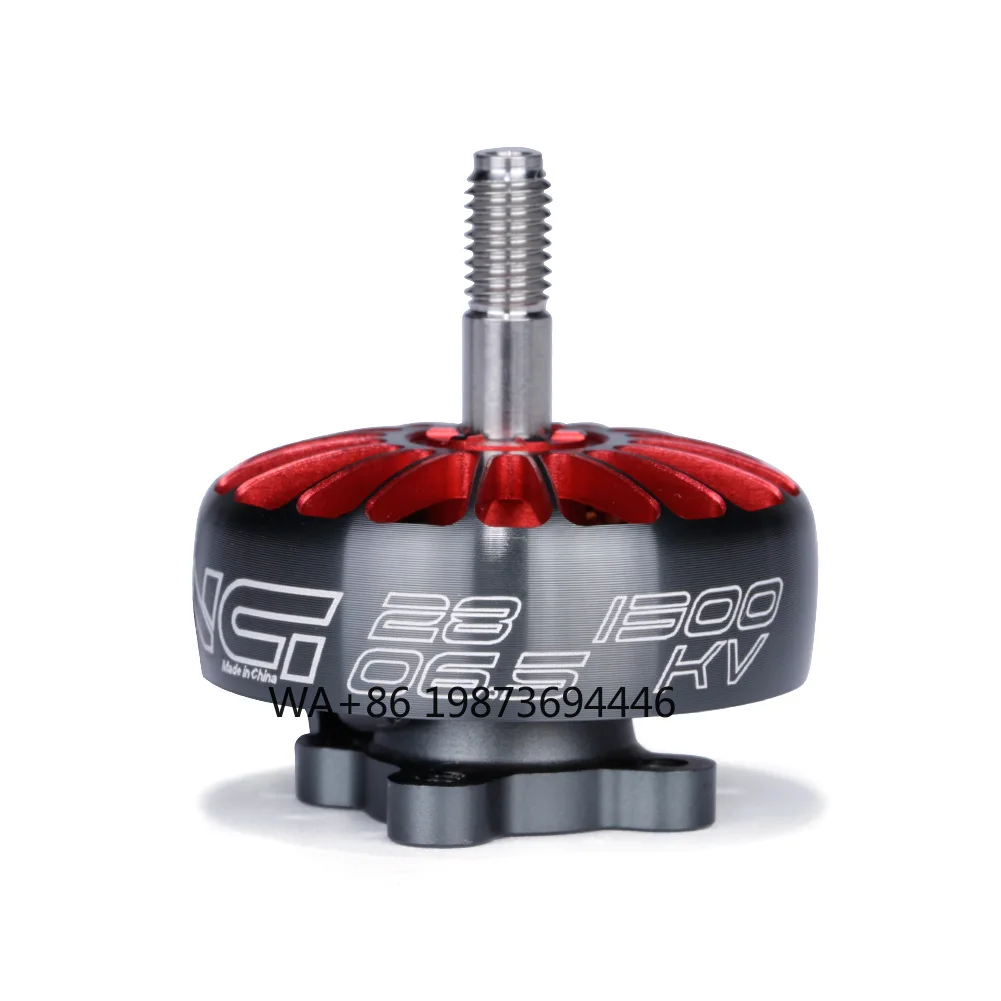 

2806.5 Brushless Motor 1800KV 2~6S FPV Motor for FPV Quadcopter High-strength 4mm Titanium Alloy Shaft