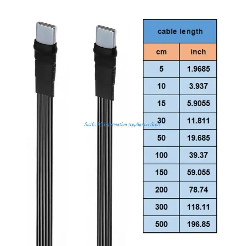 اكتب C Cable 65W كبل توصيل الطاقة المرن للهواتف الذكية وأجهزة الكمبيوتر المحمولة #6