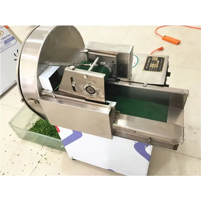 

High Quality Electric Vegetable Slicer Cutter Shredding Machine for Parsley Cucumber Vegetable Cutting Machine