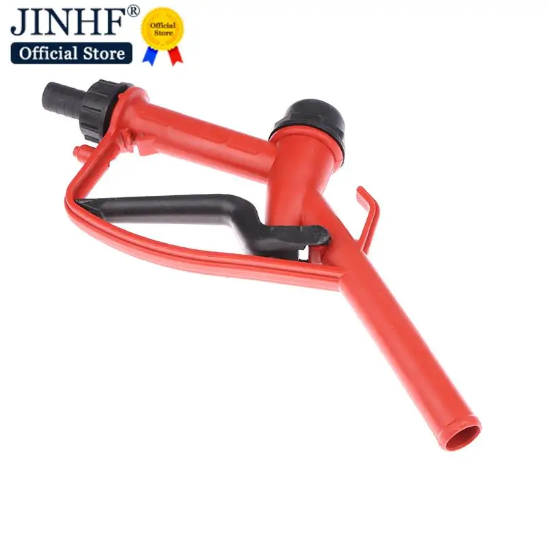 New 1pc Plastic Manual Heavy Duty Fuel Nozzle Gun With Hook Straight Nozzle - Diesel And Petrol Nozzle Max Flow 45L/M