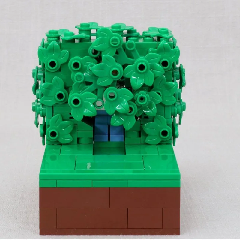 227pcs MOC 빌딩 블록 홈버 백킹 인 더 부시 테크놀로지 벽돌 생일 크리스마스 휴일 DIY 선물 파티 선물