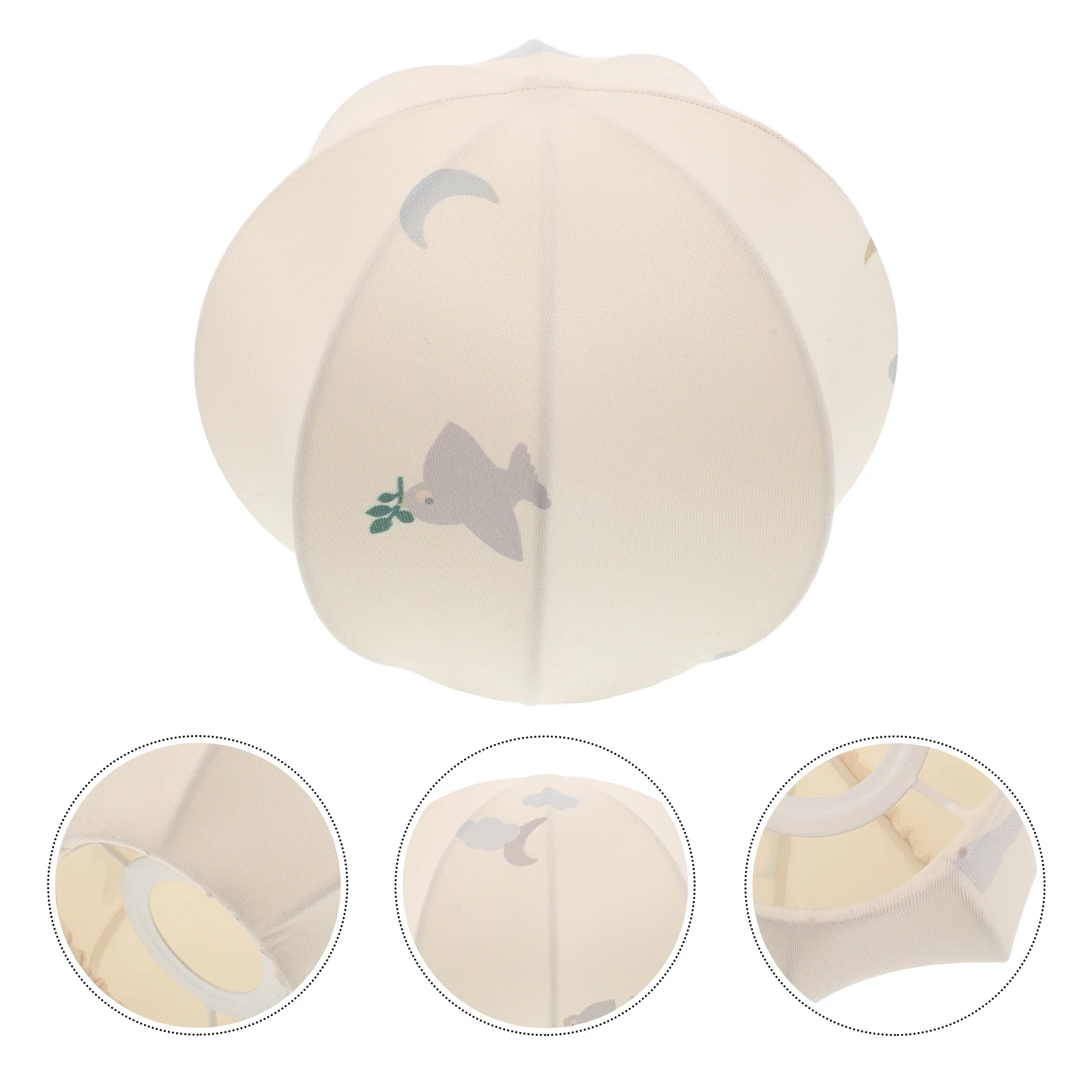 

1pcs Decorative Lamp Shade Fabric For Table Floor Lamp E27 Cloth Light Cover Bedroom Living Room Study Boho Style Replacement