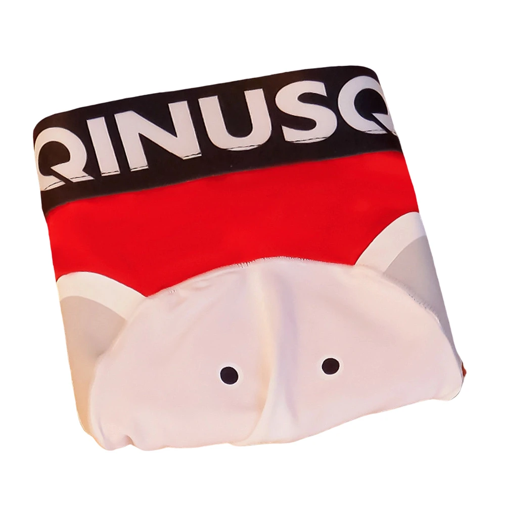 Cartoon Printed Men Breathable Elephant Nose Open Pouch Boxers Shorts Underwear Elastic Comfortable Man Sexy Panties