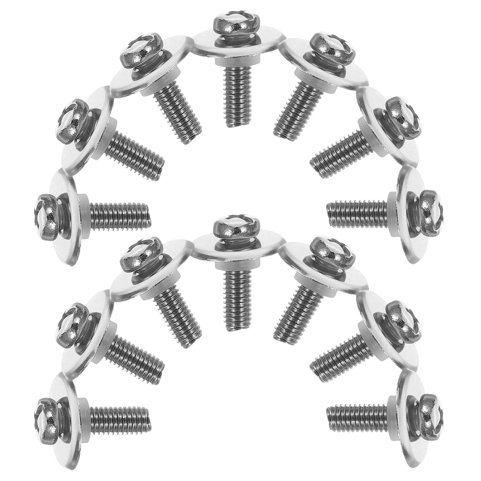 

40Sets Kitchenware Lid Mounting Set M5 Stainless Steel Screw with Heat Resistant Gasket for Pot Cover Replacement