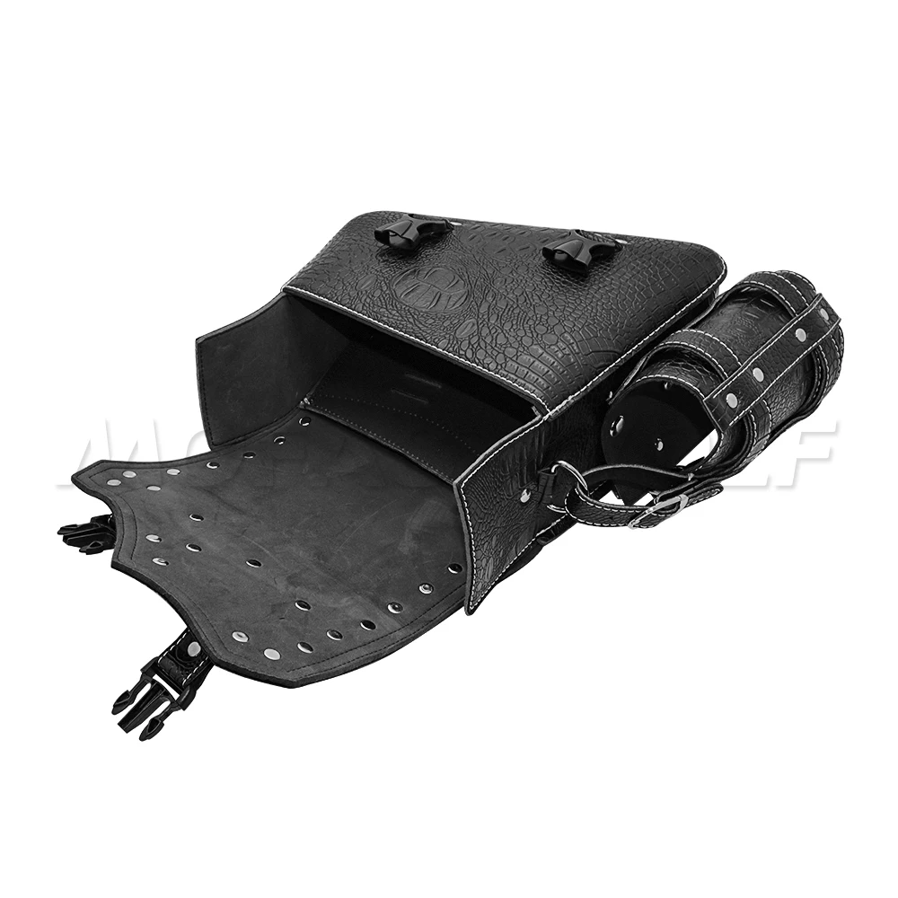 Motorcycle Swingarm Bag Waterproof Side Saddlebag Tool Storage Bag for Sportster Iron 883 1200 Street 750 Accessories