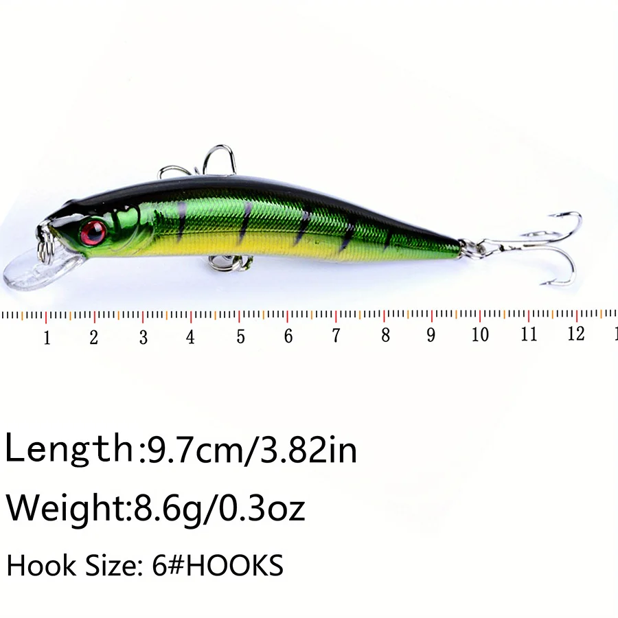 Señuelos Jerkbait Minnow para Lucio – Wobblers duros - imagen 3