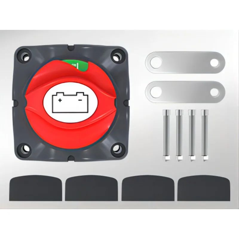 

Top Pillar Battery Disconnect Switch, on/Off Battery Isolator Power Cut Master Isolator Circuit Breaker Parts for Car/Rv/Boat