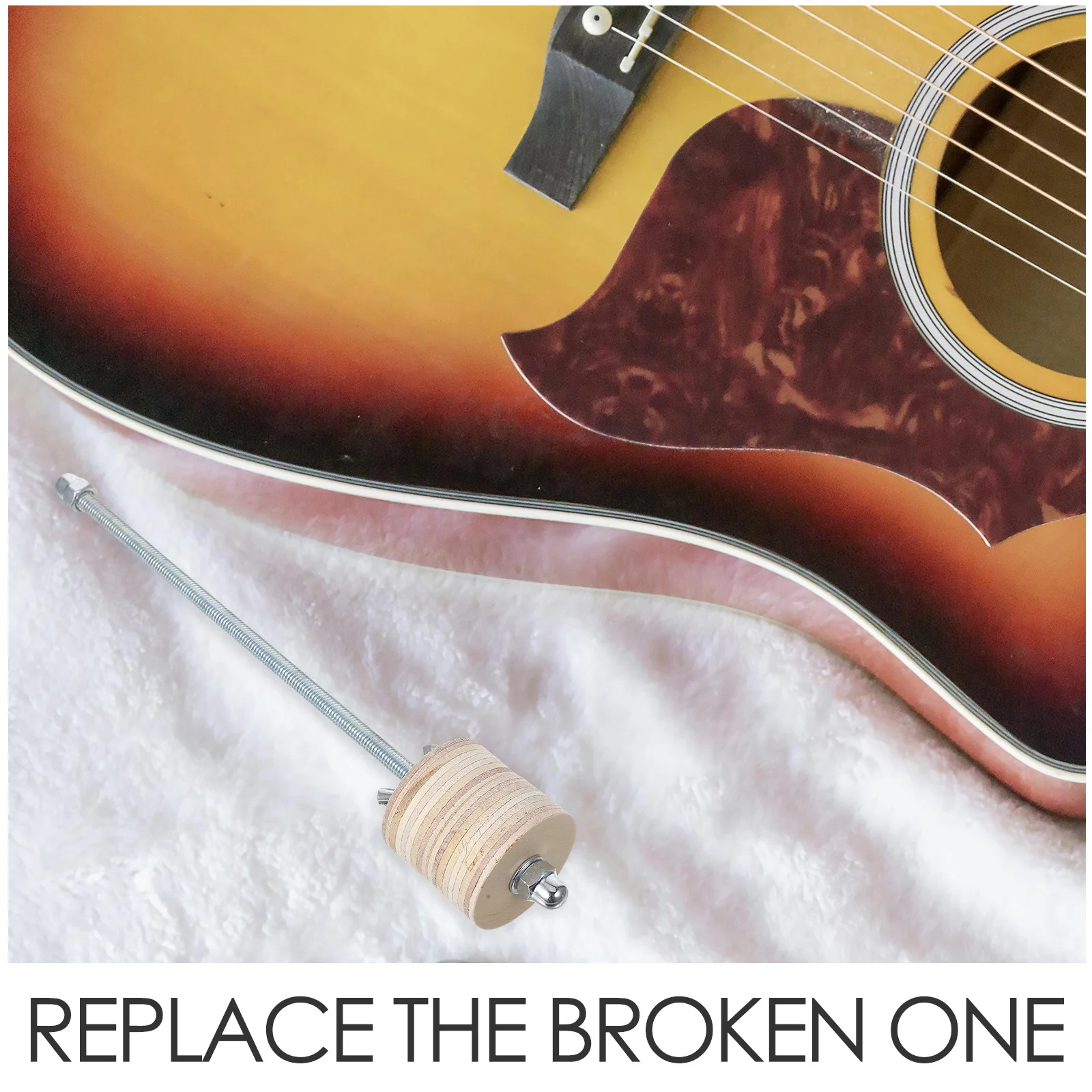 2 قطعة أداة إصلاح الغيتار مقاطع تصميم معدني خشبي لصنع الحفاظ على القيثارات أداة صيانة مشبك تجميع جسم الجيتار #2