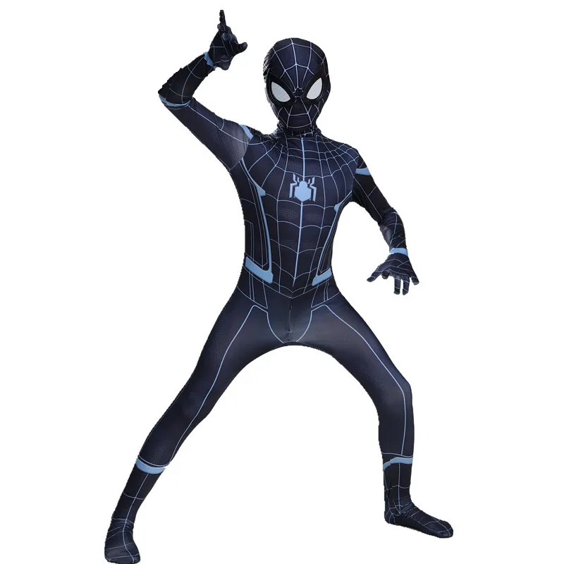Spiderman Cosplay Kostüm für Kinder Superhelden Kostüm Overall Spider Man Bodysuit Halloween Kostüme für Kinder Erwachsene