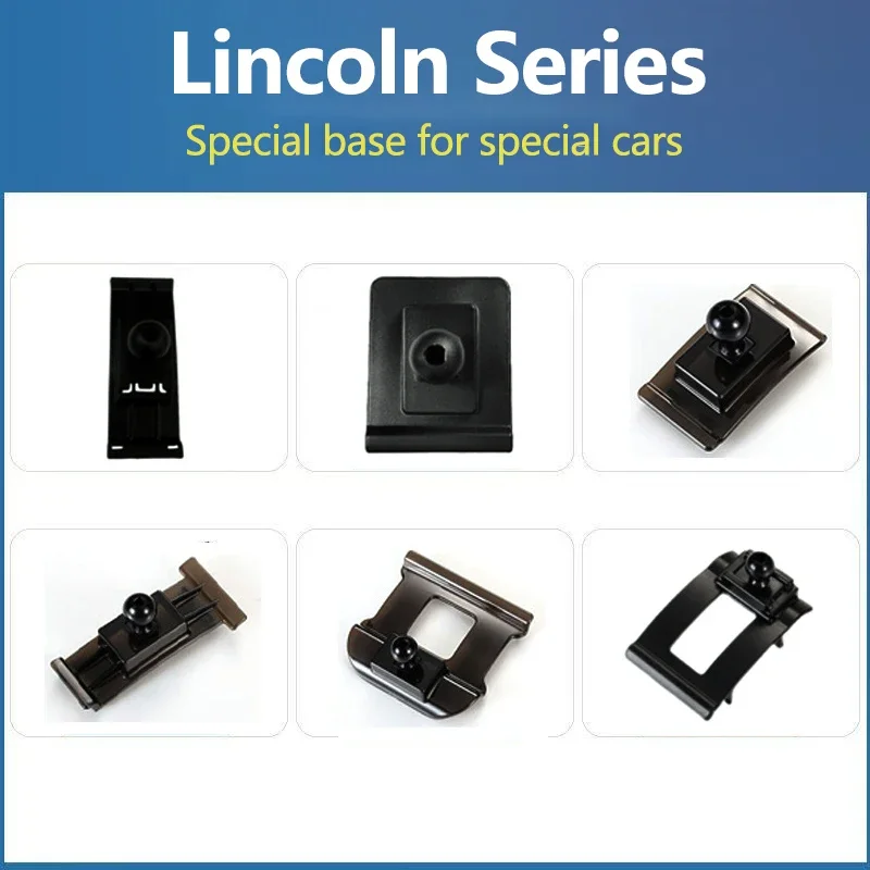 Suporte de celular para carro dedicado, base especial para lincoln nautilus corsair aviador continental mkc mkz mkx