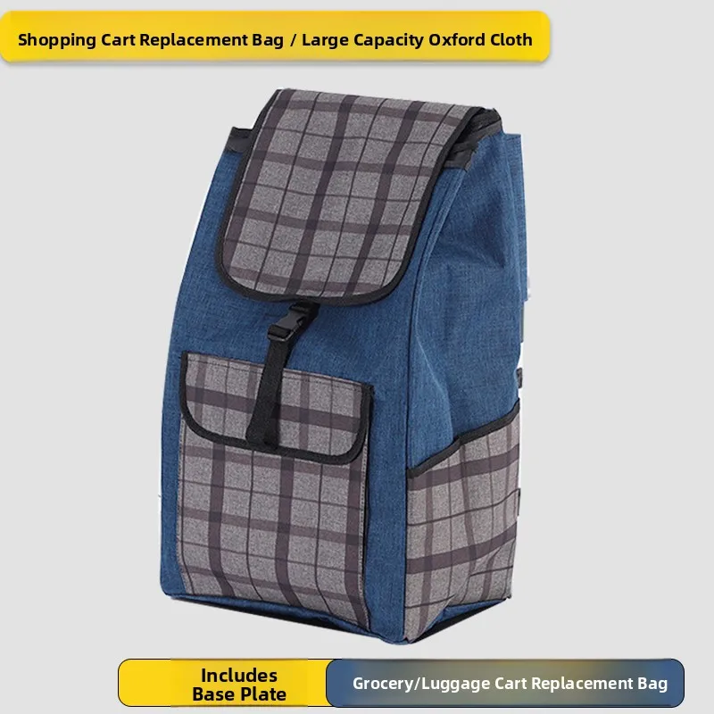 

Большая портативная тележка для овощей, автомобильная ручная тележка, складная тележка из бычьей ткани для домашнего использования