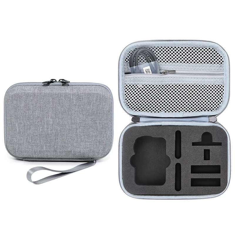 Tragbares Nylonetui, Batteriebasis, Kabel, Aufbewahrungstasche, Stoßdämpfer, EVA-Futterbox für DJI OSMO Action 6, Kamerazubehör