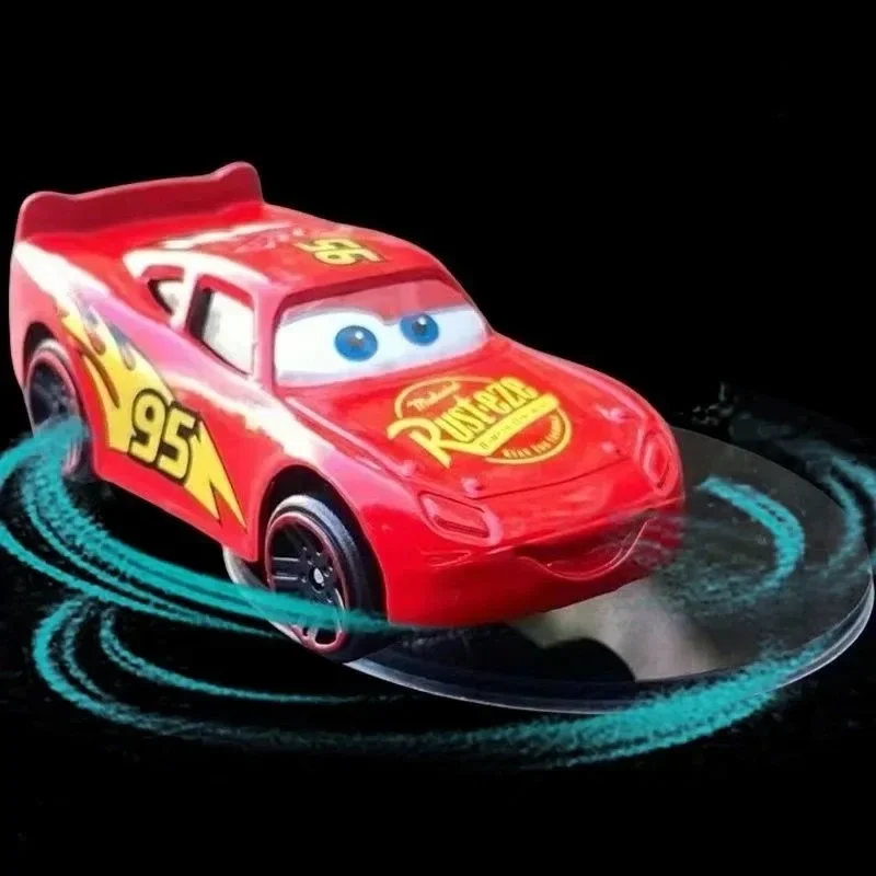 Cartoon DSN Cars 3 Lightning Mcqueen Drift Rotation Decoration Automotive Dashboard Turning Automotive Center Console Prop Gifs