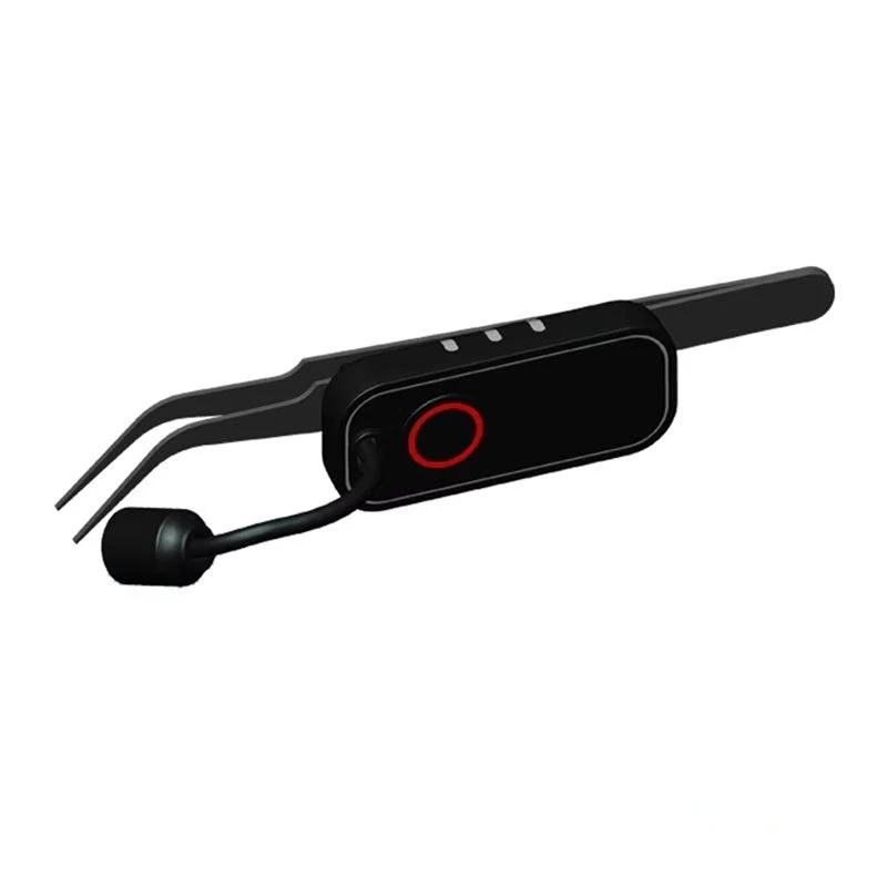 WORTHOWN-Touch Switch UV Led Light Eyelash Tweezers Eyelash Extension Light Lamp Lash Extension Glue Fast Curing EU Plug