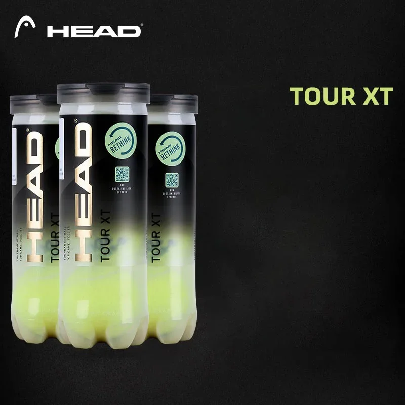 HEAD Professional Tennis 4B TEAM 3 Tour X  Training Ball T 3B Pro Match Balls High Elasticity Resistant Durable Excesice