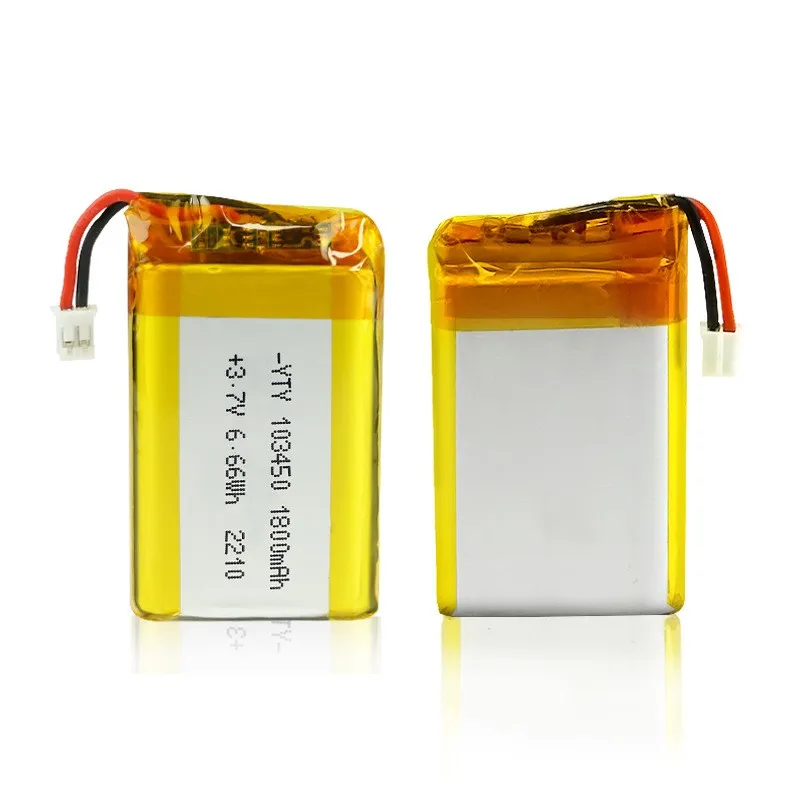 buy more will cheap 103450 polymer lithium battery 3.7V 1800mAh early education machine massager beauty instrument