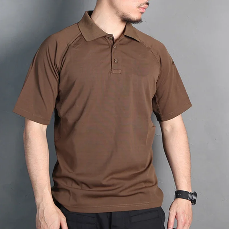 Emersongear Full Craft Shirt Short Sleeve Tshirt Performance Polo T-Shirts LOGO Travel Sports Outdoor Camping Hiking CB