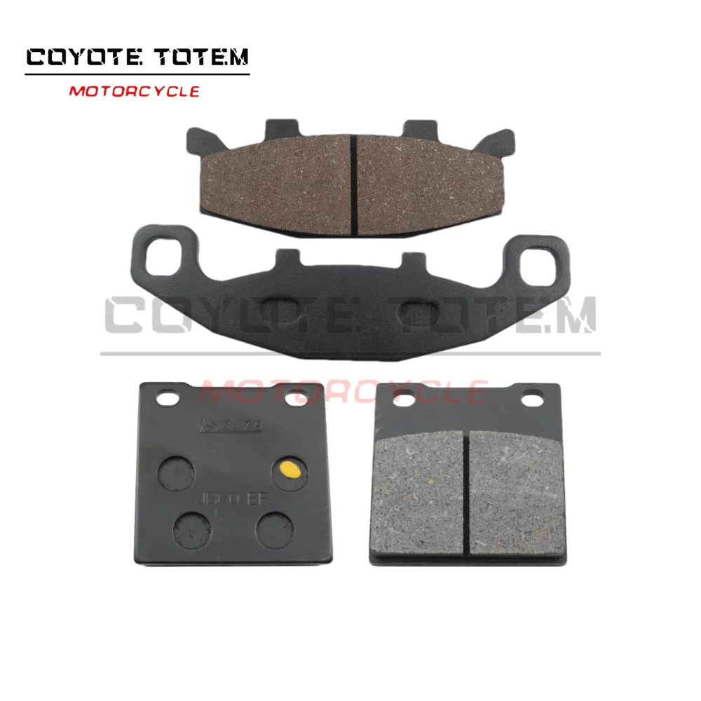 The front and rear brake pads of the motorcycle are suitable for Suzuki GSF250 92-96 GSX250 76A GS500