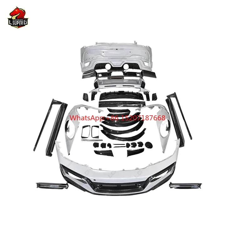Hochleistungs-GT Street R Body Kit für Porsche 991,2 Upgrade Kohle faser material Full Set Body Kit Hohe Rückkauf rate