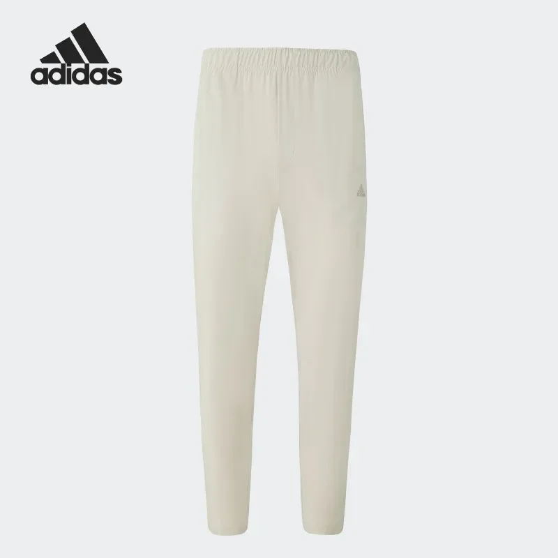 Adidas Lightweight Thin Button Zip Waist Cargo Cut Slant Pockets Walking TrousersJI9063