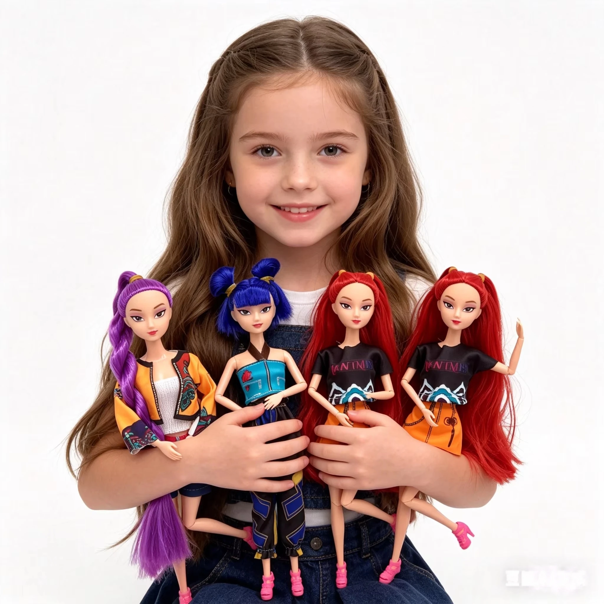 Nueva Muñeca Princesa de 30 cm, Rumi Mira Zoey, Figura de Acción, Juguete DIY para Niñas, Regalos Coleccionables, Hermoso Modelo de Plástico para Niñas