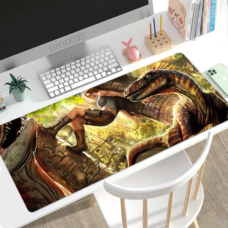 Ark Survival Evolved Mouse Pad Gamer XL HD Large Home Mousepad XXL Desk Mats Non-Slip Soft Carpet Laptop Mouse Mat Mice Pad