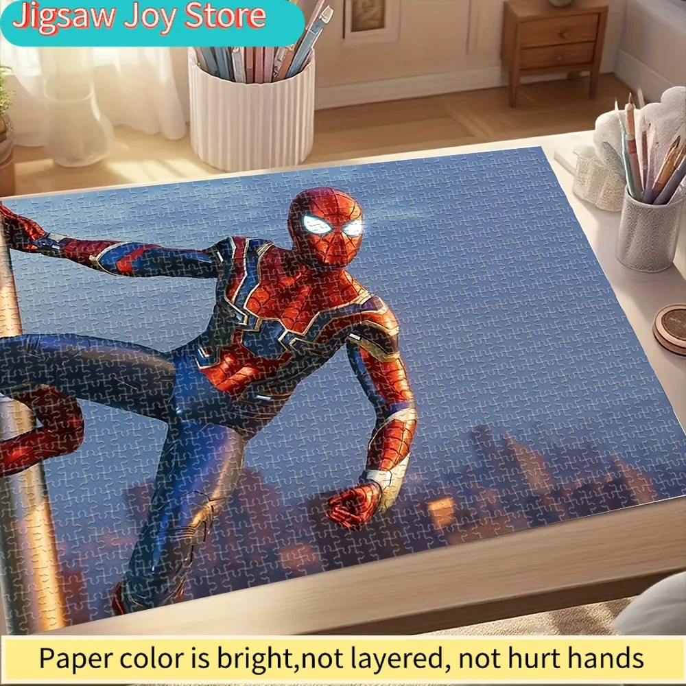 

Marvel 'Spider-Man',Puzzle, Miniature Creative Toy, Suitable for Fun Family Games, Stylish Leisure, Home Decoration, Ideal fo