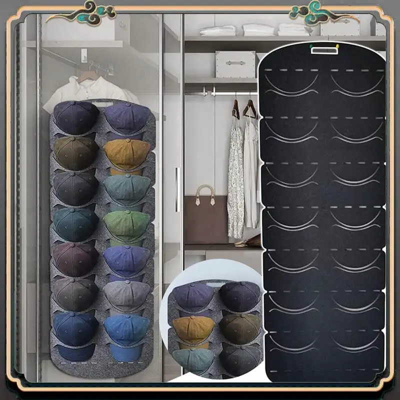 

Бейсбольная кепка премиум-класса, витрина, дверная задняя стена, большая подвесная шляпа, сумка для хранения, бейсбольная кепка для хранения и демонстрации